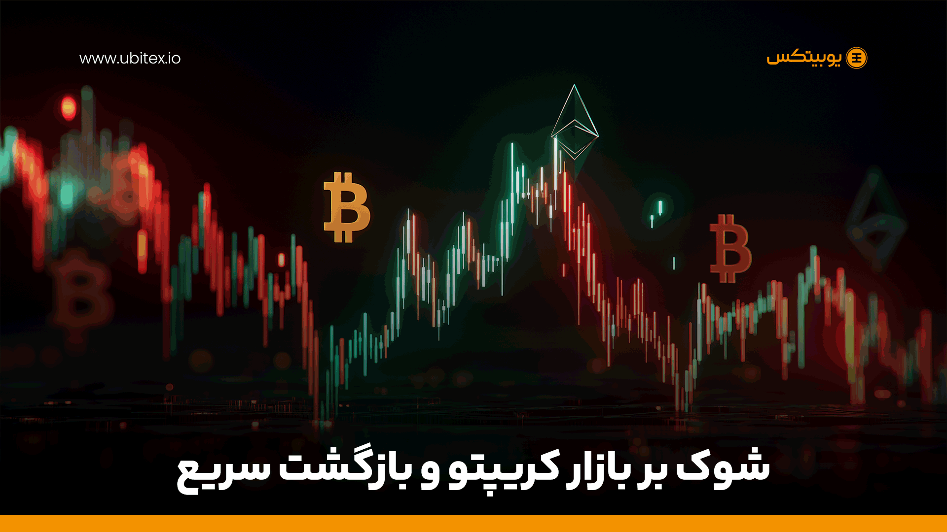ریزش شدید بیت‌کوین و اتریوم در بازار کریپتو و بازگشت سریع آن; تحلیل صرافی ارز دیجیتال یوبیتکس از دلایل و بازگشت سریع قیمت‌ها